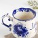 Mug "Morning. Best husband", gzhel, porcelain, 11x12 cm