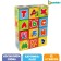 Cubes "Study the alphabet", 12 pieces, according to the Montessori methodology