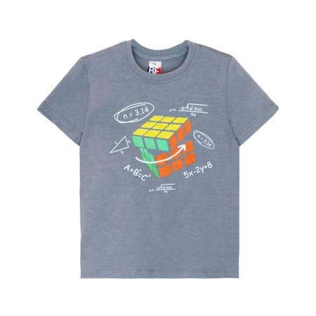 T -shirt for a boy, height 158 ​​cm, gray color