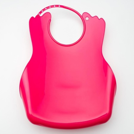 Blooper for feeding plastic with pocket, red color-3