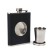 240 ml flask with a folding glass of 50 ml inside, black