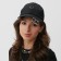 Women's cap Minaku with rings Black color, rr 56-58