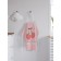 Apron of a kitchen with a photo print "Cherry Love", adjustable, size OS
