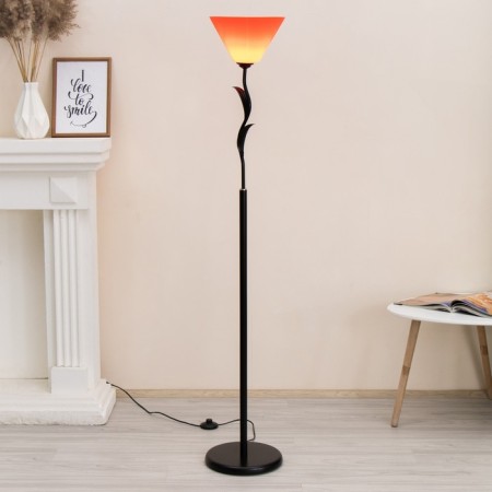 Taleser "Spring" 1x15W E27 Model: BR 01019 Black/Red-1