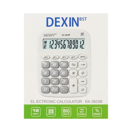 Coalculator desktop 12-bit KK-3825V, mix-7
