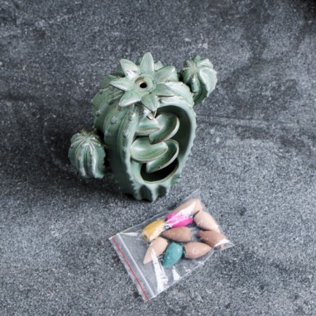 Set of incense on the stand "Cactus" 14x8x19cm-6
