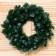 Wreath "Lux" with white tips 60 cm