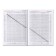 Delivery of a non -studied A5, 160 sheets of Nebraska, corner perforation, green