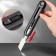 Technical knife Deli HT4018 104616, Softtach, Black, 18 mm