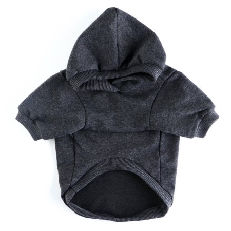 Single-fat sweatshirt for dogs (footer), size S (DS 23, Osh 32-34, OG 40-44), gray-2