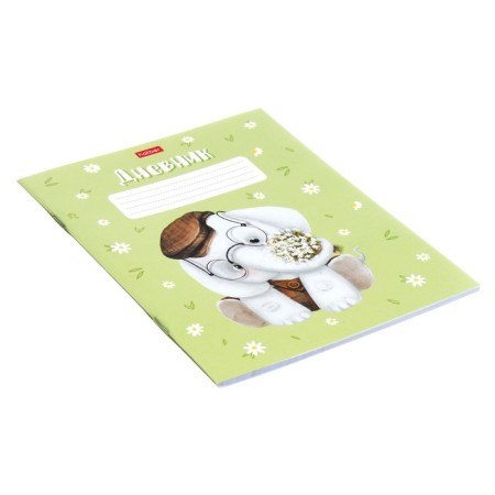 School diary for grades 1-11 "Elephant", cover of shaking cardboard, 40 sheets-1