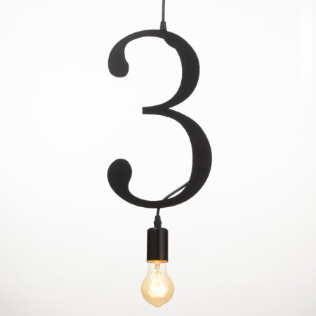 Bayerlux lamp "Figure 3" E27 40W black 35x19 cm-2
