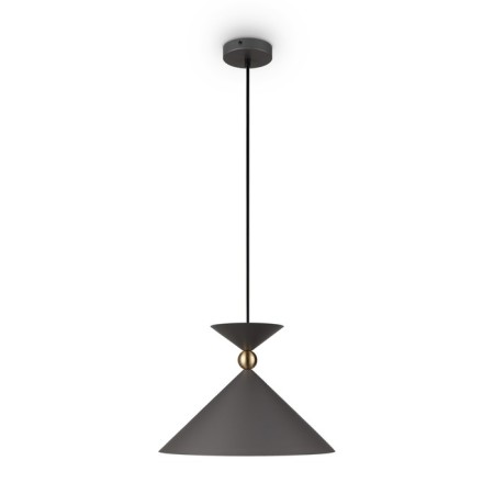 Suspended lamp Freya Fr5392PL-01GR1 Moth, 350x350x1760 mm, E27, 1x60W, color gray-4