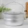 Tourist pot, 4.5 l, aluminum cover