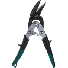 Kraftool Bulldog metal scissors, reinforced, 2k handles, left cut, 260 mm