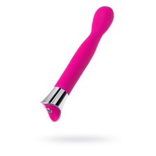 Stimulator for G Jos Gaell point, with a flexible head, silicone, pink, 21.6 cm