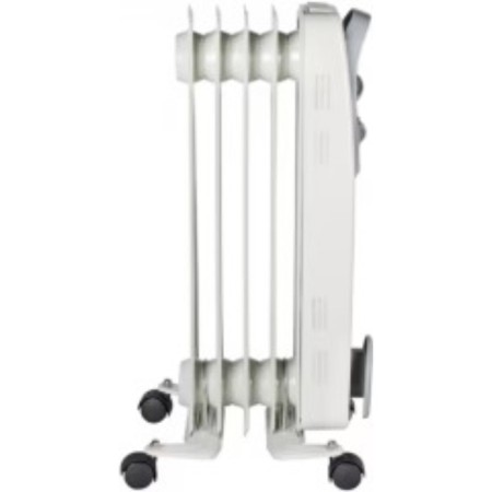 Resanta heater OM-5N, Oil, 1000 watts, 5 sections, 10 m², white-3