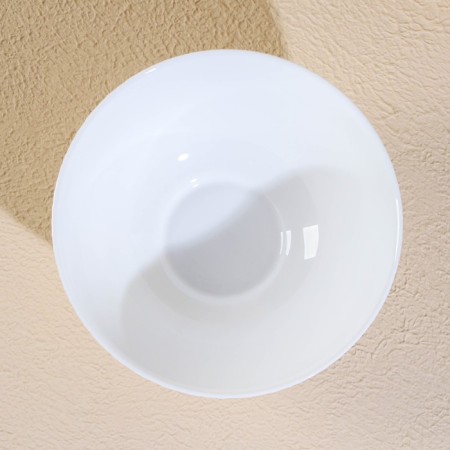 Set of salad bowls Luminarc diwali shells, 1 l, d = 18 cm, glass ceramic, 6 pcs, white color-2