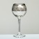 Mini-bar set of 6 glasses 280ml "Jungle" silver