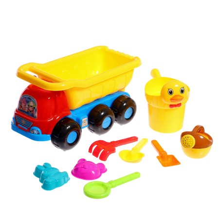 Set for playing the sand "Truck", 9 items