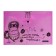 A set of converts on the A4 button, 160 μm, Erichkrause Zen Cats, translucent, 4 pcs., Glossy, with print, mix