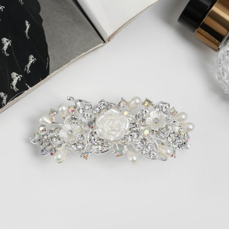 Hair hairpin "Ozla" Rose, 9 cm