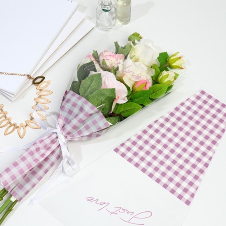 JUST LOVE flowers package, lavender cage, 29.5 x 10 x 45 cm-1
