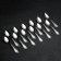 Tablespoon "Ambassador", h = 20 cm, thickness 2.5 mm, silver color