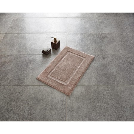 Stadion bathroom mat, beige color, 55x85 cm-1