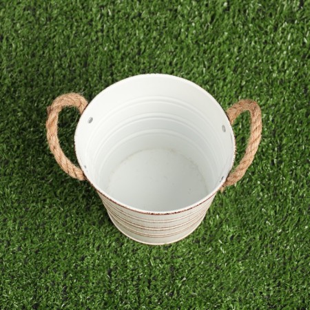 Kashpo "Bucket stripes" mix, 13x13x12cm-2