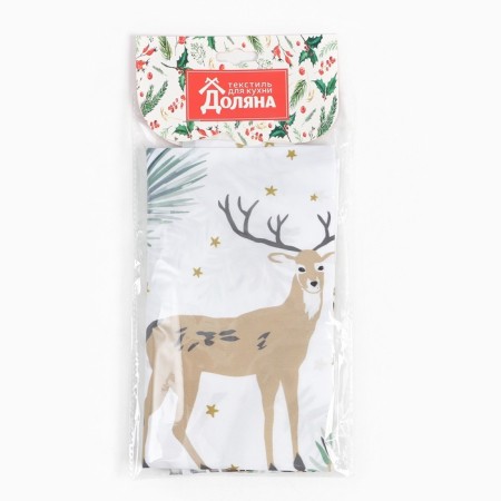 Apron of the deer deer 70*80 cm, 100% p/e-10
