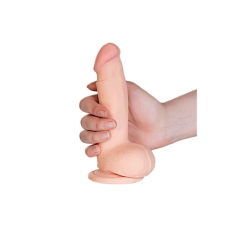 Realistic vibrator Toyfa Realstick Elite Vibro, TPR, bodily, 7 vibration modes, 18.5 cm 7647-19