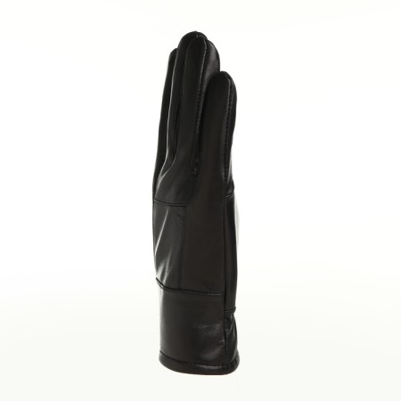 Male gloves, size XL, with insulation, black color-1