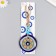 Suspension from the evil eye "Mehendi Flower" 9x1.5x13 cm