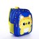 Baby backpack on lightning, 2 external pockets, blue color