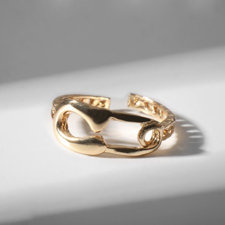 Ring "Bulavka" trend, color gold, dimensionless-3