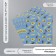 Scrapbooking paper "Avocado" density 180 grams set 5 pcs 30.5x32 cm