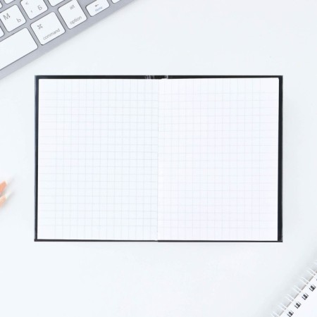 Notepad in solid cover A7, 64 liters "February 23 Flag"-2