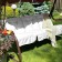 Billy swing pillow, size 50x60x180 cm, white color