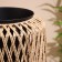 A set of wicker pots, 2 pcs, 31x31x69/20x20x51 cm