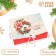 New Year. New Year's Folding Gift, packaging, Snigir and Wreath, 31 × 24.5 × 8 cm.