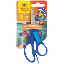 Baby scissors 13.2 cm multi-bullets 