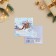 Postcard "Happy New Year!" Winter landscape, 7 x 7 cm, New Year