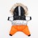 Kombinyson "Fluff", size 18 (DS 40 cm, fire 50 cm, Osh 38 cm), coral