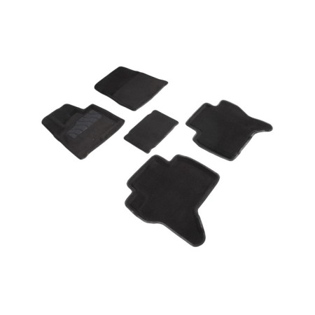 Pile rug for Mitsubishi Pajero IV, 2006-, black
