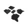 Pile rug for Mitsubishi Pajero IV, 2006-, black