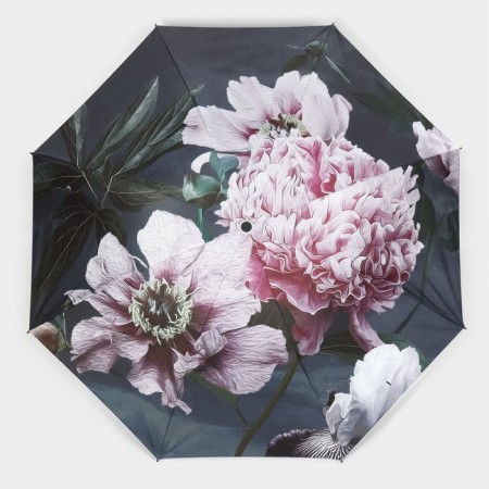 Mechanical “Flora” umbrella, eponge, 4 additions, 8 knitting needles, r = 48 cm, color mix-13