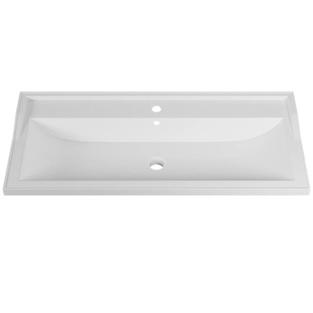 The Uperwood Family shell, half -around, 80 cm, rectangular, white-3