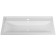 The Uperwood Family shell, half -around, 80 cm, rectangular, white