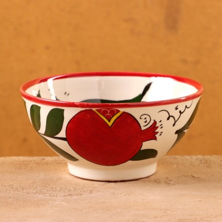 Rishtan ceramics "grenade" 15 cm, small, small